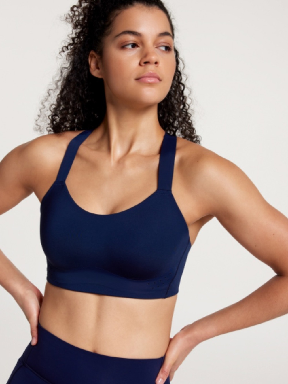 CALIA Women's Empower High Support Sports Bra Navy Blue  36 C